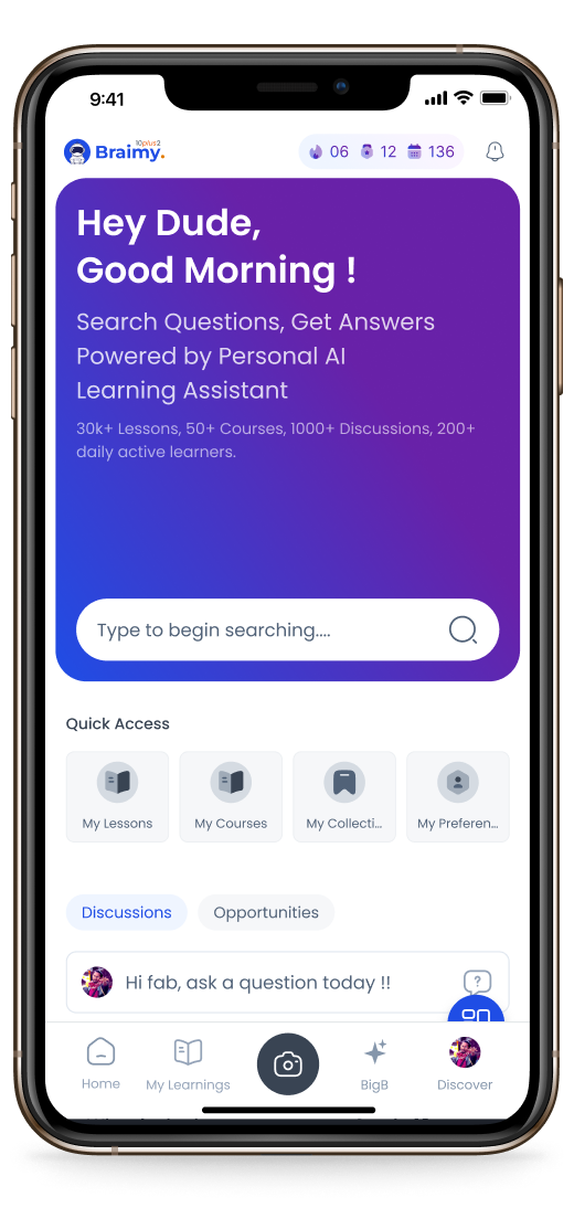braimy mobile application preview